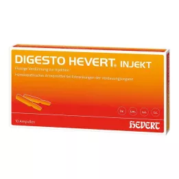 DIGESTO Ampollas inyectables Hevert, 10 x 2 ml