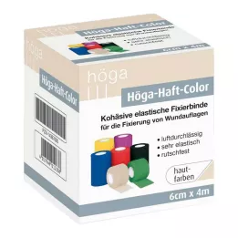 HÖGA-HAFT Fijador de color, 6 cm x 4 m, color piel, 1 ud