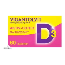 VIGANTOLVIT Comprimidos recubiertos con película de vitamina D3, K2 y calcio, 60 uds
