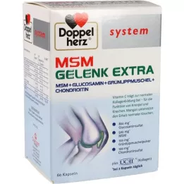 DOPPELHERZ MSM Cápsulas de sistema adicionales conjuntas, 60 pz