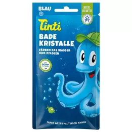TINTI Cristales de baño azules, 60 g
