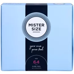 MISTER Condones tamaño 64, 36 piezas