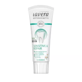 Lavera Pasta dental sensible y reparación con fluoruro, 75 ml