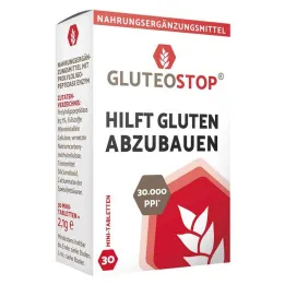 Tabletas de gluteostop, 30 piezas