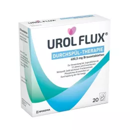 UROL FLUX Terapia de lavado 400,5 mg comprimidos efervescentes, 20 uds
