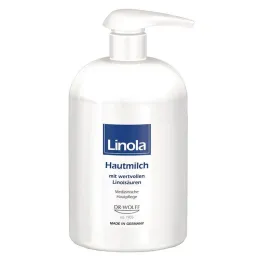 Dispensador de leche para la piel Linola, 500 ml