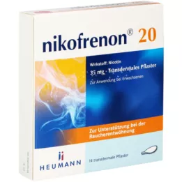 NIKOFRENON 20 Heumann Transdermal Pavement, 14 pz
