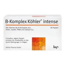 Cápsulas intensas de Köhler del complejo B, 90 piezas