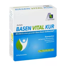 BASEN VITAL KUR más vitamina D3+K2 en polvo, 20 uds
