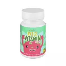 VITAMIN B12 KINDER Tabletas masticables veganas, 120 uds