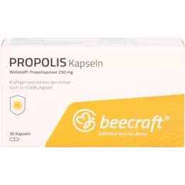 Beecraft Propolis Cápsulas, 30 pz