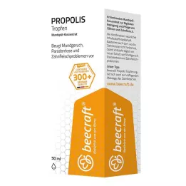 BEECRAFT Concentrado de enjuague bucal con gotas de propóleo, 50 ml