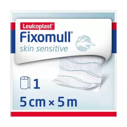 FIXOMULL Piel Sensible 5 cm x 5 m, 1 ud