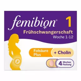 FEMIBION 1 Tabletas para el embarazo temprano, 28 uds