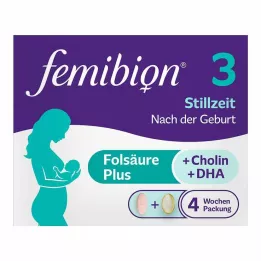 FEMIBION Paquete combinado de 3 lactancias, 2 x 28 piezas
