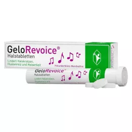 GELOREVOICE Pastillas para la garganta sin mentol ni saúco, 20 uds