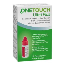 Solución de control One Touch Ultra Plus alta, 3,8 ml
