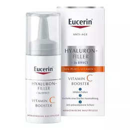 EUCERIN Rellenador de ácido hialurónico antienvejecimiento con vitamina C, 8 ml