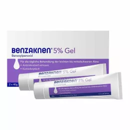 BENZAKNEN Gel al 5%, 2 x 40 g