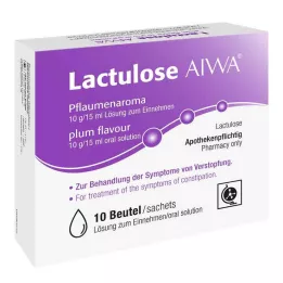 LACTULOSE AIWA Aroma de ciruela 10 g/15 ml LSG.Z.Neinn, 10x15 ml