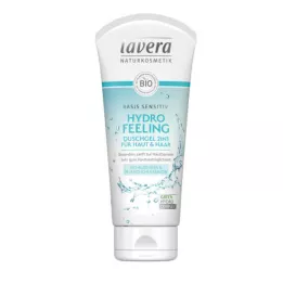 LAVERA base sensitiv Hydro Feeling gel de ducha 2 en 1, 200 ml