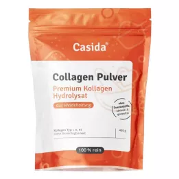 COLLAGEN PULVER Péptidos hidrolizados de colágeno de res, 480 g