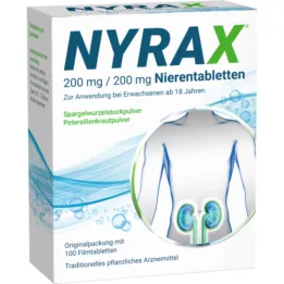 NYRAX Comprimidos renales de 200 mg/200 mg, 100 uds