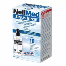 NEILMED Enjuague sinusal Nas.du.+Nas.Sp.Salz 10 DosBtl, 1 P
