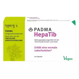 PADMA Cápsulas HepaTib, 60 uds