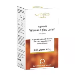 SANHELIOS Cápsulas de vitamina A más luteína de Augenwohl, 60 uds