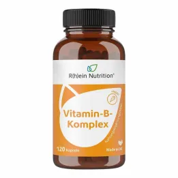 Cápsulas de complejo de vitamina B, 120 cápsulas
