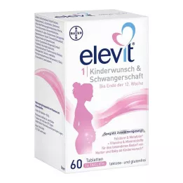 ELEVIT 1 deseo de tener hijos &amp; Pastillas para el embarazo, 1X60 St
