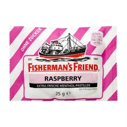FISHERMANS FRIEND Pastillas de frambuesa sin azúcar, 25 g