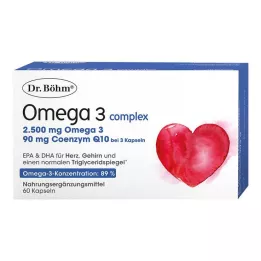 DR.BÖHM Cápsulas de complejo Omega-3, 60 uds