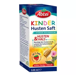 ABTEI Jarabe para la tos infantil con malvavisco y miel, 120 ml