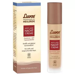 LUVOS Crema de noche antienvejecimiento con arcilla curativa, 50 ml