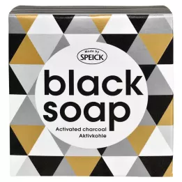 MADE BY SPEICK Jabón de carbón activado negro, 100 g