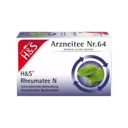 Bolsas de filtro H&amp;S Rheumatee N, 20 x 2,0 g