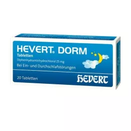 HEVERT DORM Tabletas, 20 pz