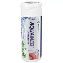 MIRADENT Chicle Aquamed para la sequedad bucal, 30 g