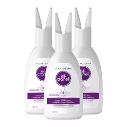 ELL-CRANELL Solución para uso en la cabeza de 250 microgramos/ml, 3x200 ml