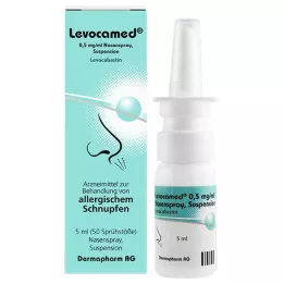 LEVOCAMED Suspensión para pulverización nasal de 0,5 mg/ml, 5 ml