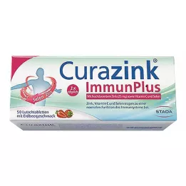 CURAZINK Pastillas ImmunPlus, 50 uds