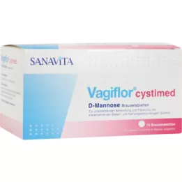 VAGIFLOR Tabletas de cerveceros D-Mannose cicatimadas, 14 pz