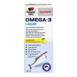 DOPPELHERZ Sistema líquido Omega-3, 150 ml