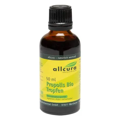 Gotas orgánicas de propóleo, 50 ml