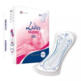 PARAM LADIES EXKLUSIV Incontinencia super insertable, 20 uds