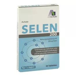 SELEN Comprimidos de 200 µg, 60 uds