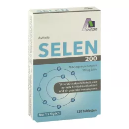 SELEN Comprimidos de 200 µg, 120 uds