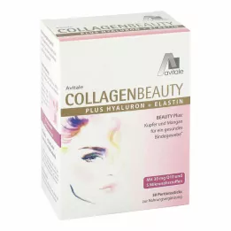 COLLAGENBEAUTY Barras de ácido hialurónico y elastina, 30 uds